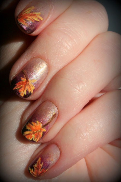 2014 Fall Nail Art Design