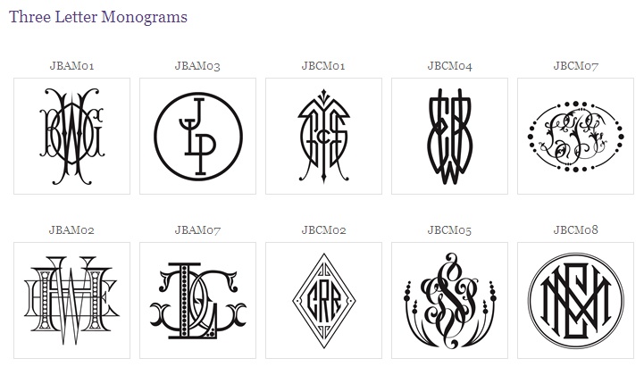 9 3 Letter Monogram Designs Images - Three Letter Monogram, 3 Letter Monogram Machine Embroidery ...