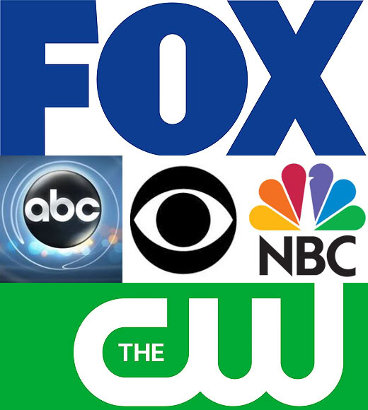 ABC CBS NBC Fox CW