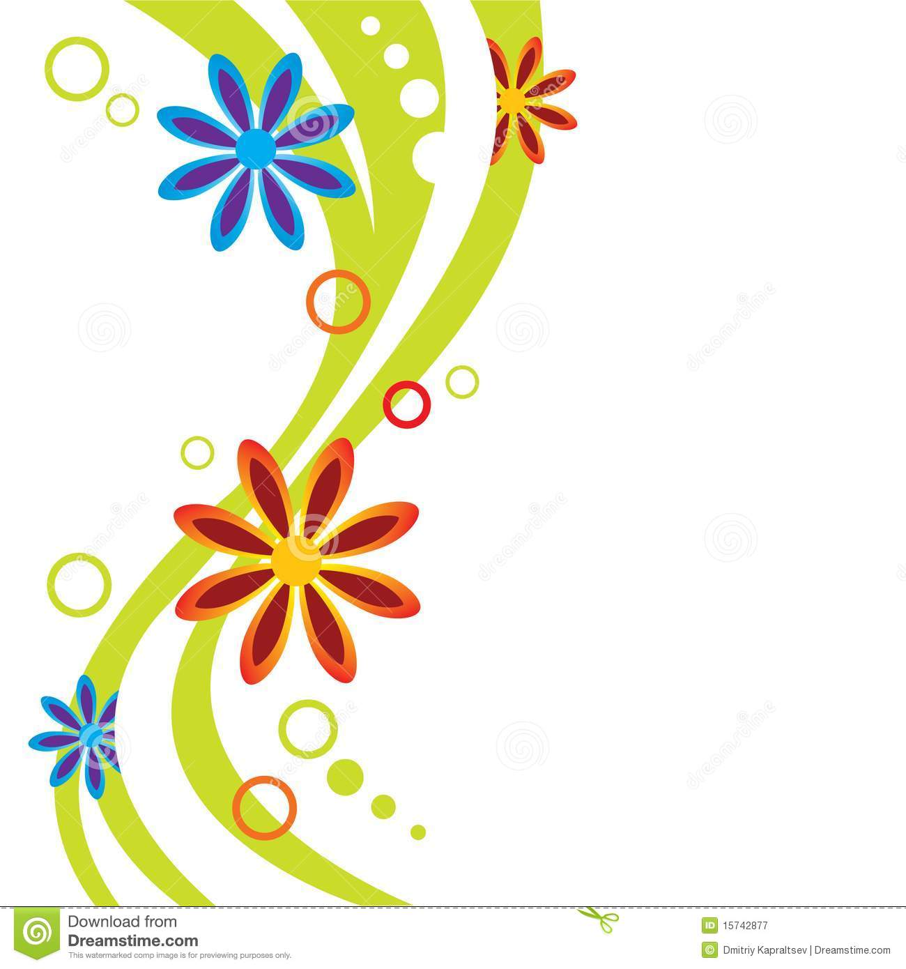 Abstract Flower Design