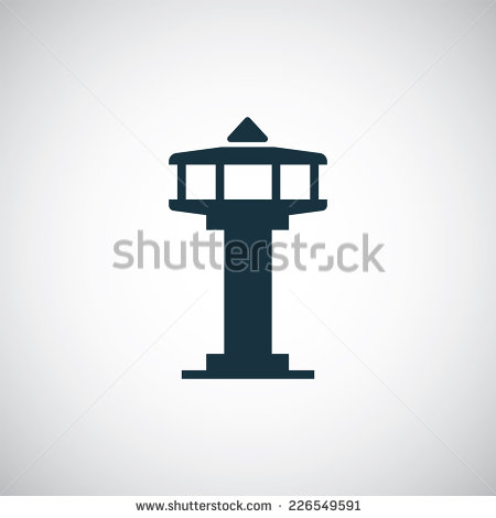 Air Traffic Control Tower Icon