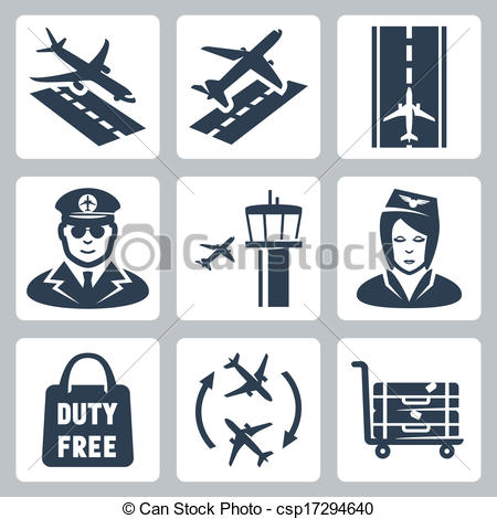 Airport Control Tower Vector Free