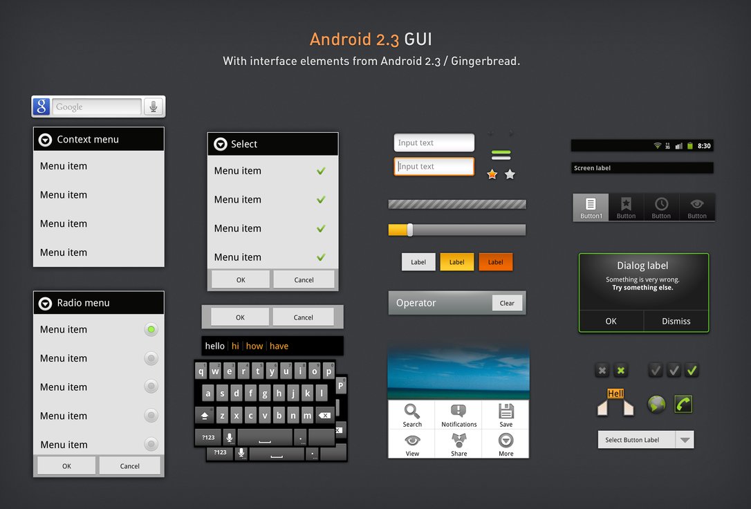 Android GUI Interface