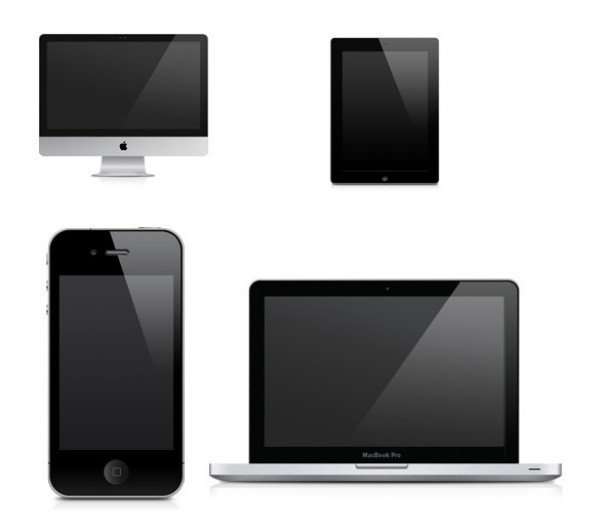 Apple Products Icon Set