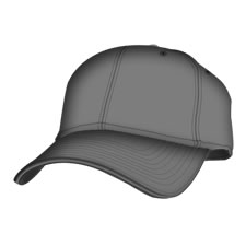 Ball Cap Blank Template