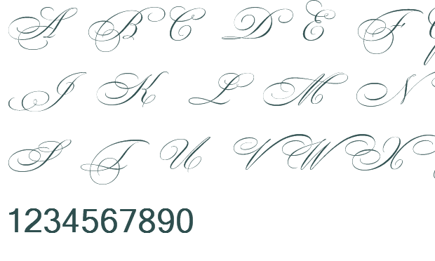 13 Beautiful Handwritten Fonts Images