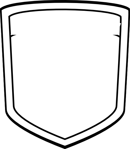 Blank Shield Template Blank Shield Template