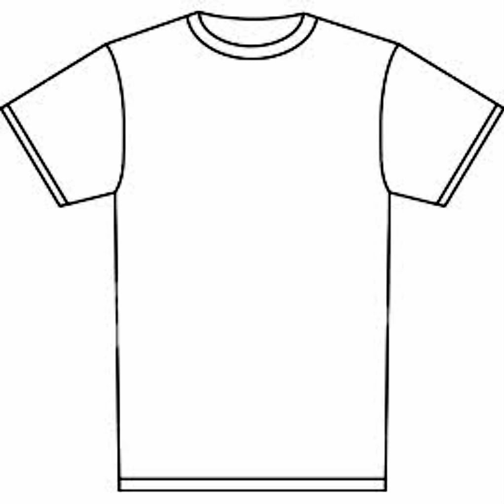 Blank T-Shirt Template