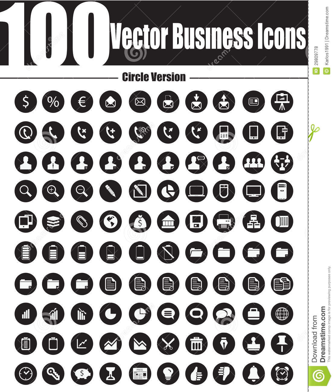 Business Icons Free Resume Downloads