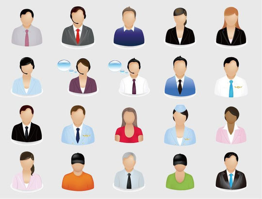 Business Person Icon Vector Business Person Icon Vector