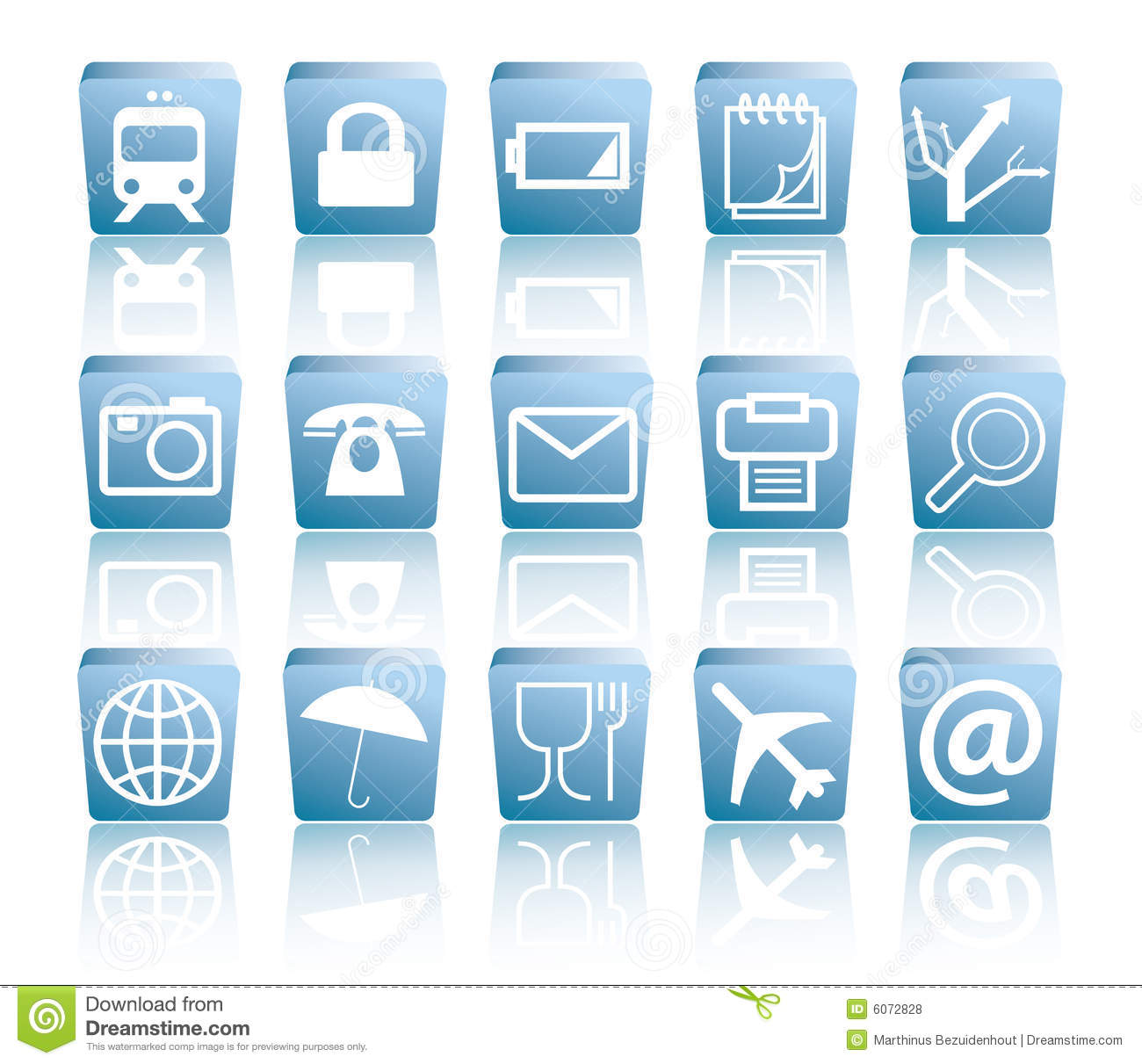 Business Travel Icons Free
