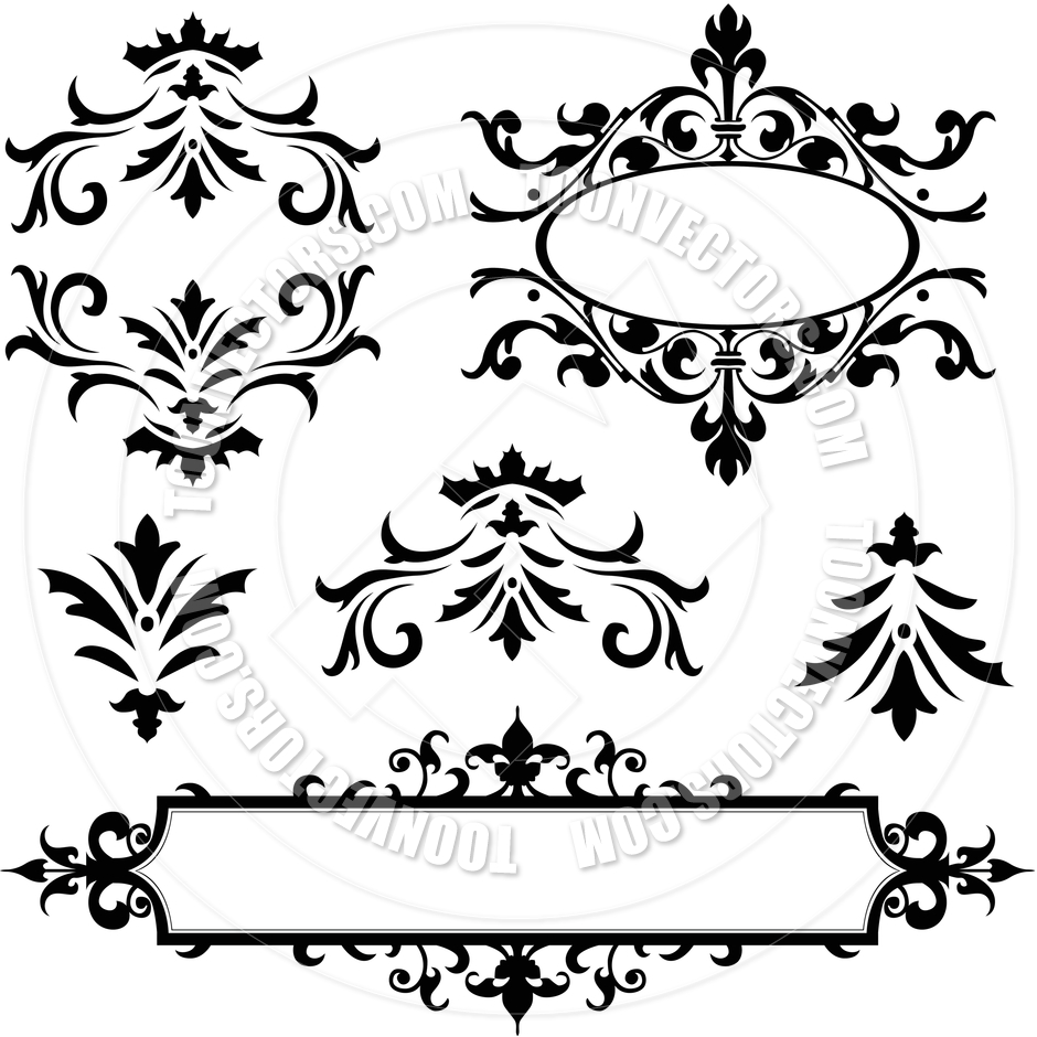 Cameo Frame Vector Art Free