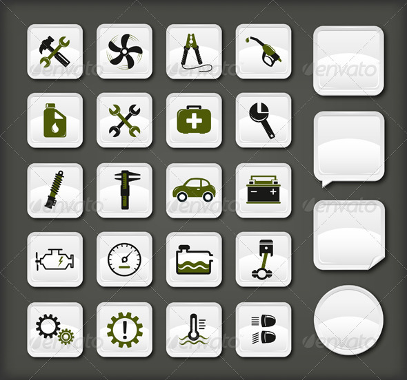 13 Icons For Automotive Industry Images