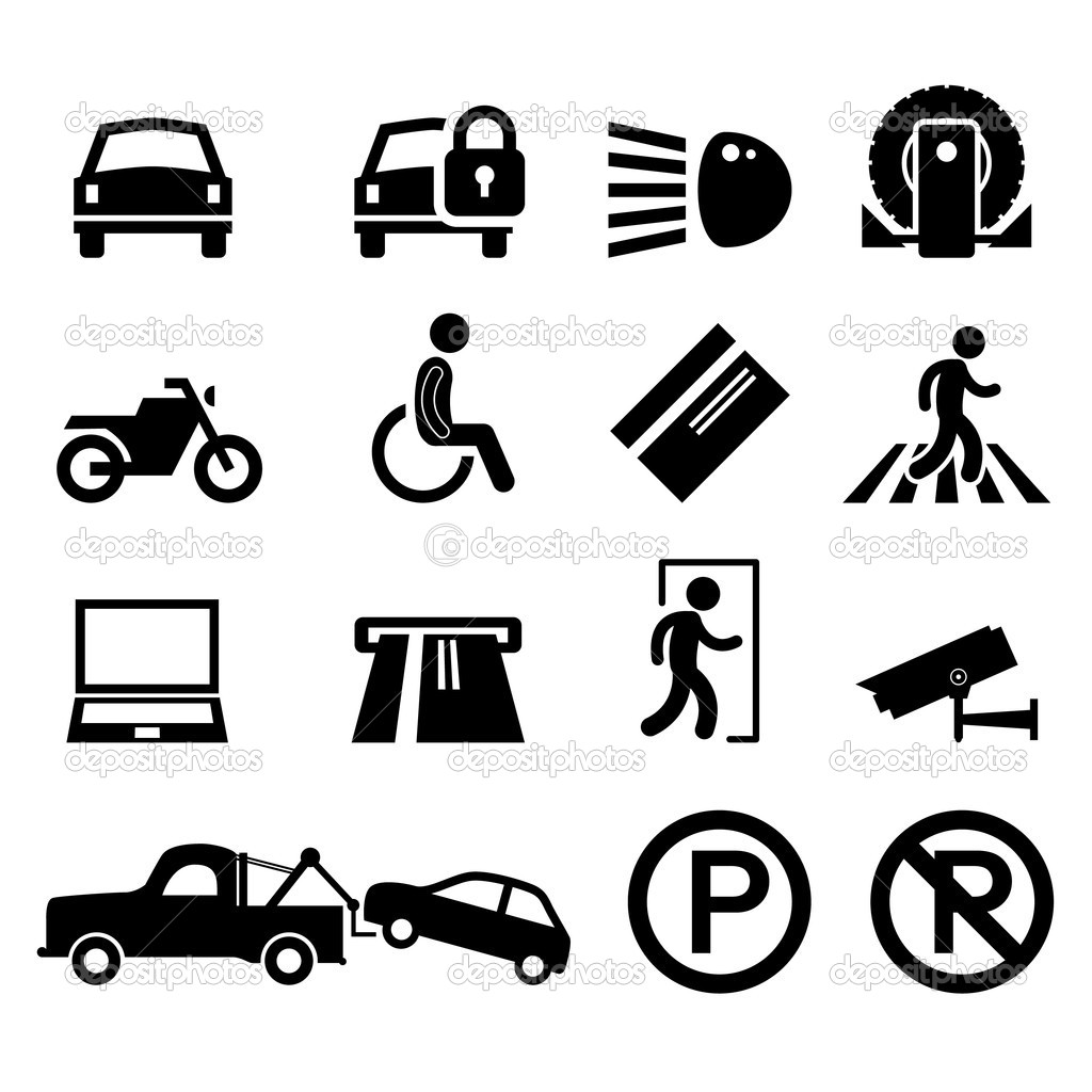 Car Icon Symbols