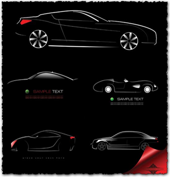 Car Shape Vector