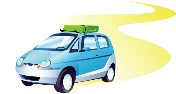 Car Travel Clip Art