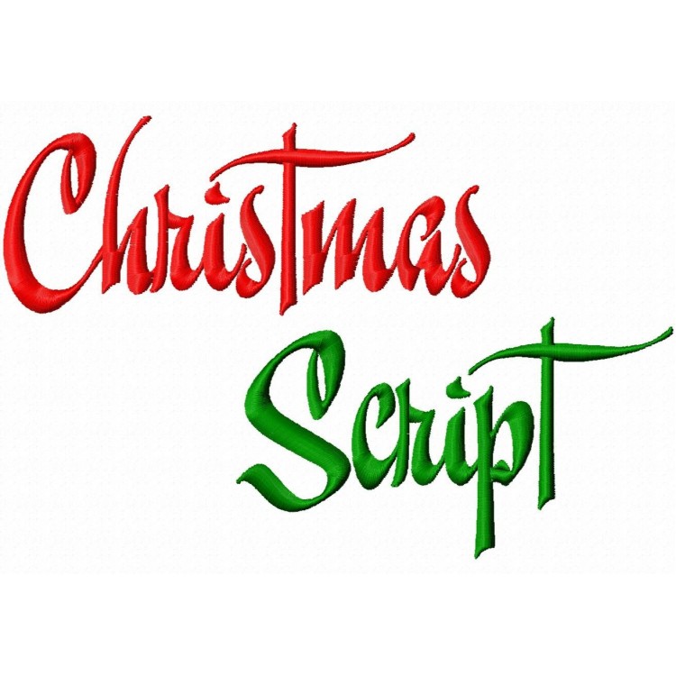 16 Free Christmas Script Fonts Images