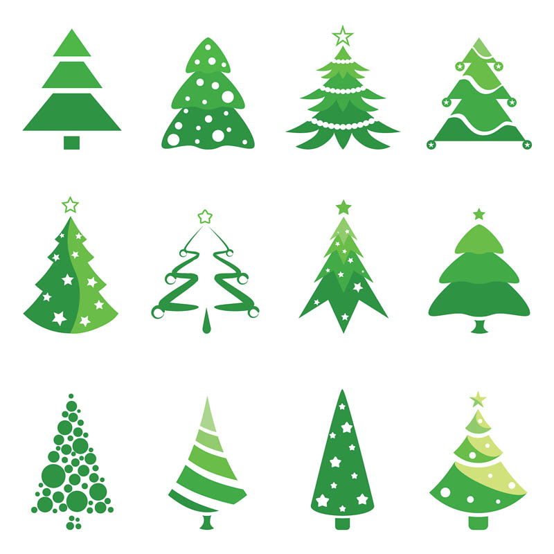 Christmas Tree Clip Art Logo Christmas Tree Clip Art Logo