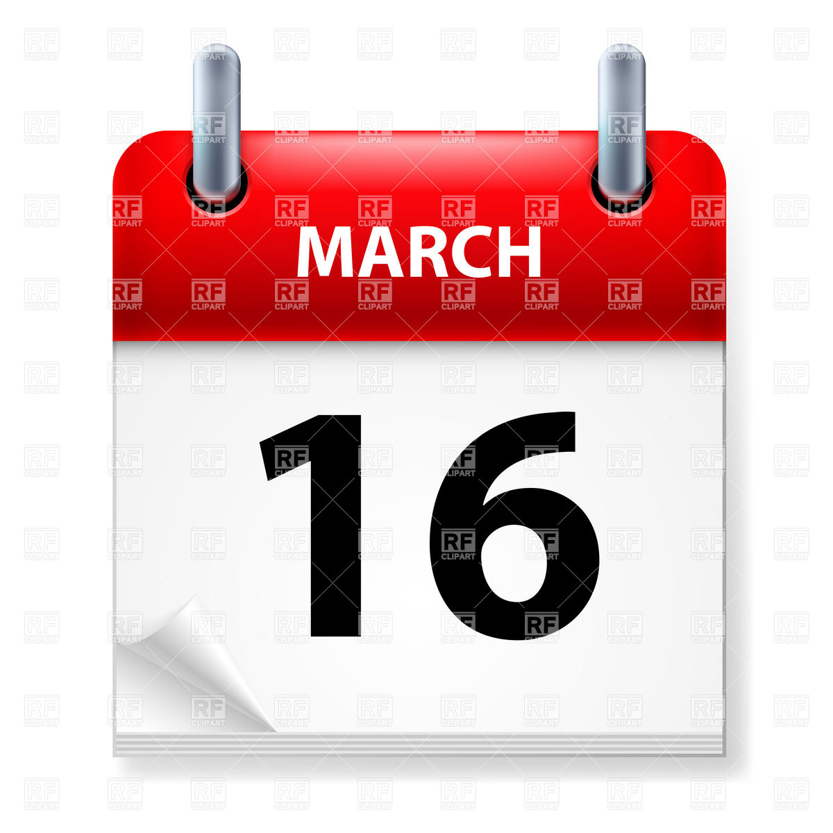 Clip Art Calendar Icon