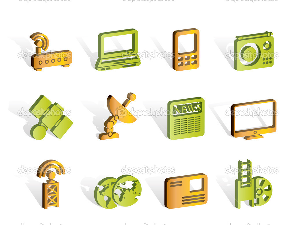 Communication Technology Icons