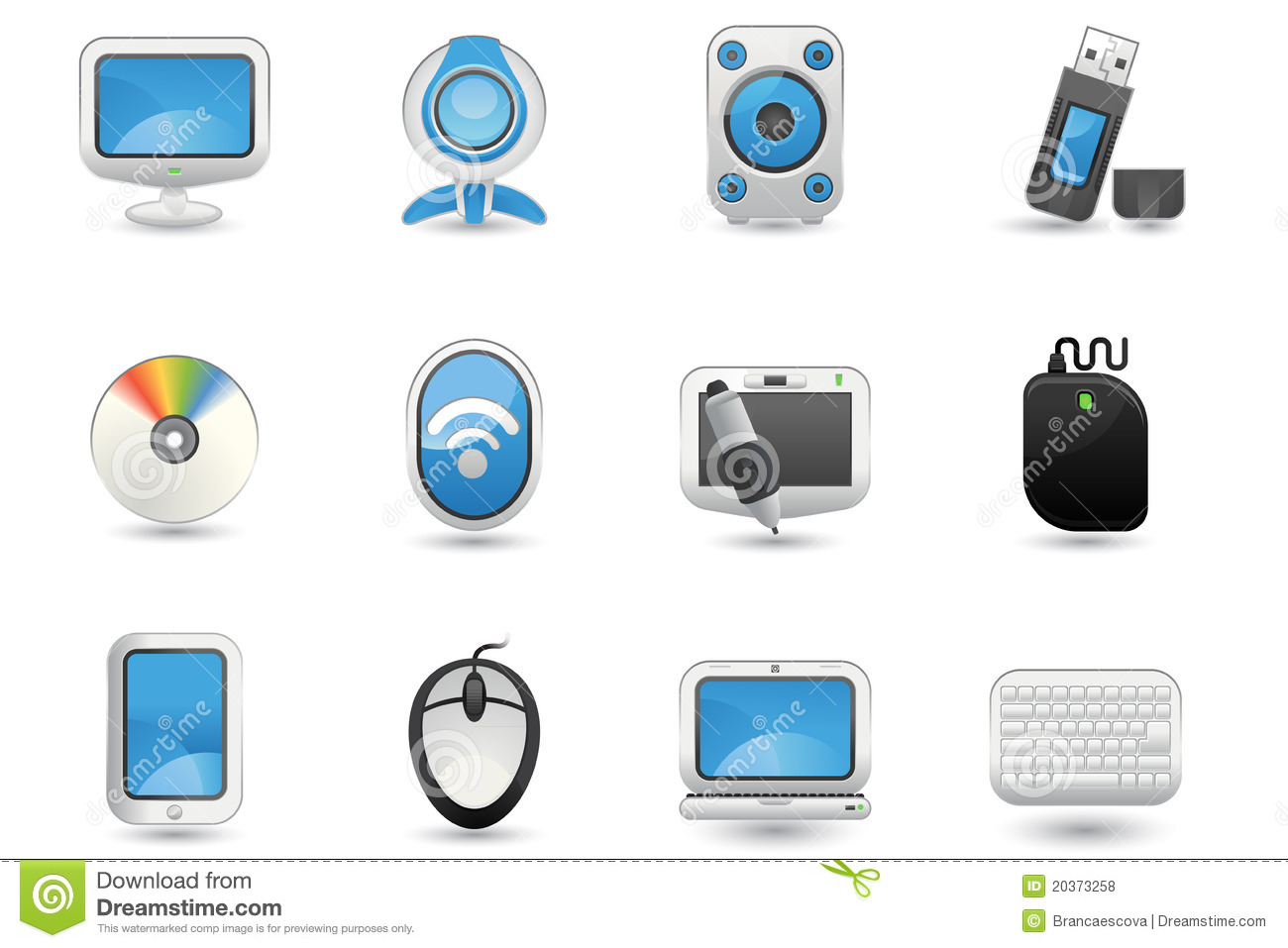 Computer Icon Set