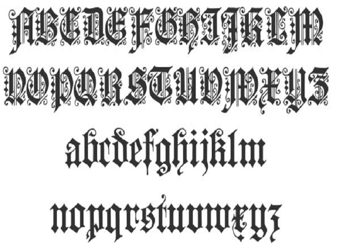 Cool Cursive Tattoo Fonts Cool Cursive Tattoo Fonts