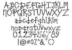 Cool Font Styles Alphabet