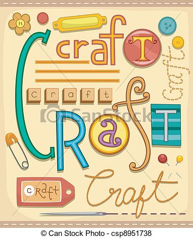 Crafts Clip Art Graphic