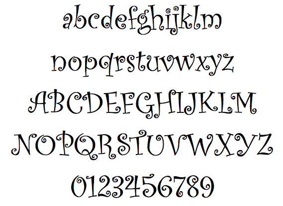 Curlz MT Font