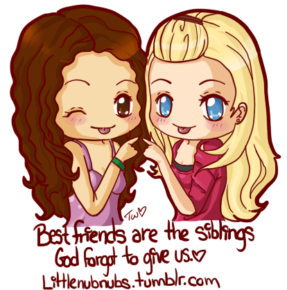 Cute Best Friend Drawings