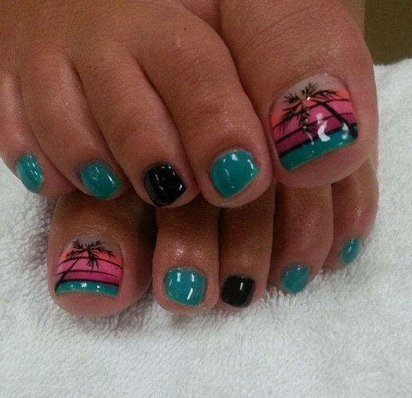 Cute Summer Toe Nail Designs