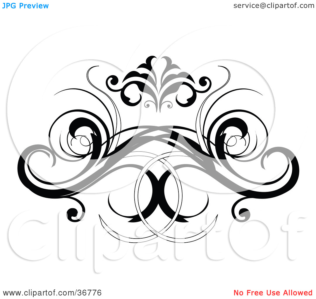 Decorative Scroll Designs Clip Art