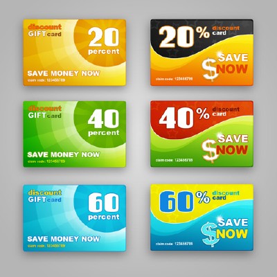 Discount Cards Templates