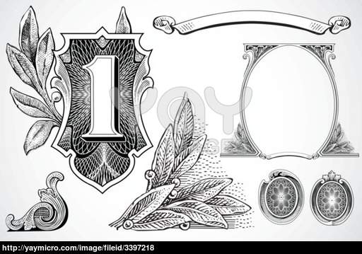 Dollar Bill Vector Money Elements