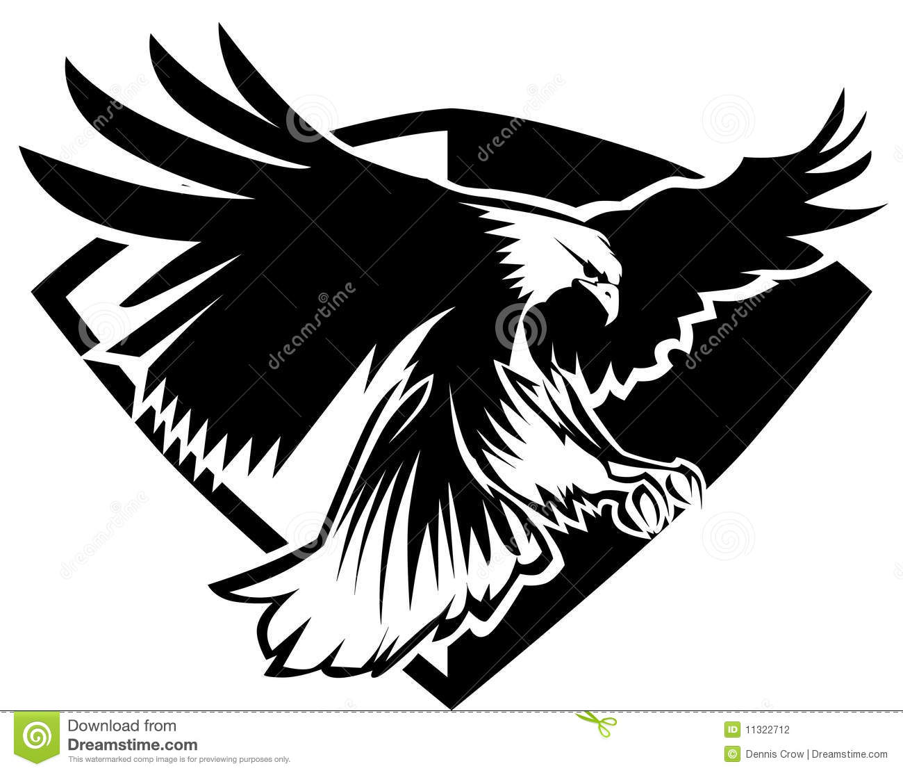 Eagle Mascot Logo