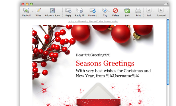 Email Christmas Cards