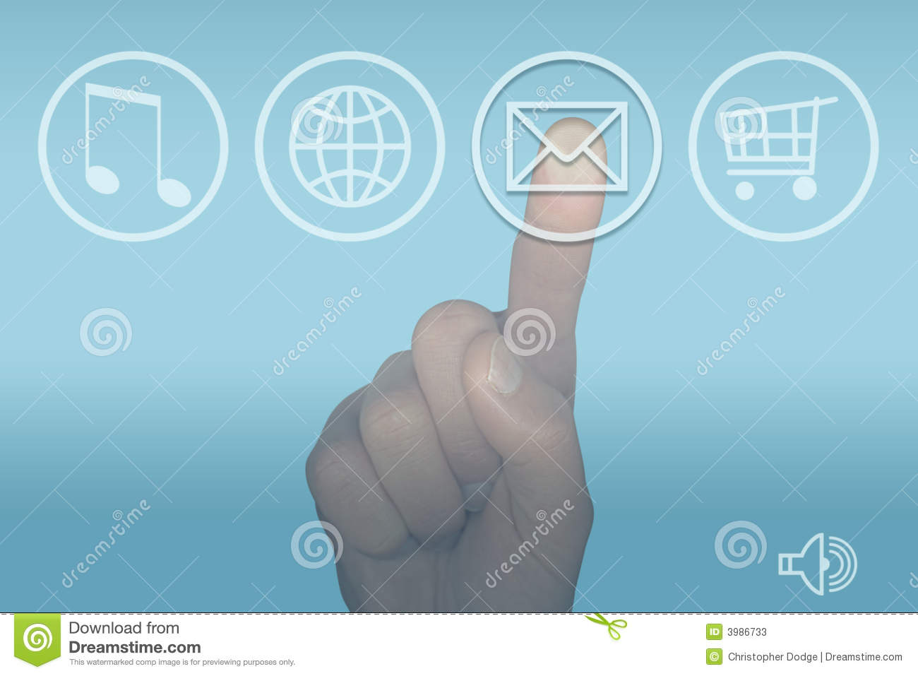 Email On Computer Screen
