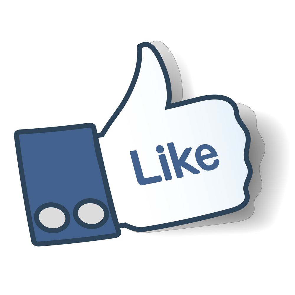 Facebook Like Thumbs Up Symbol