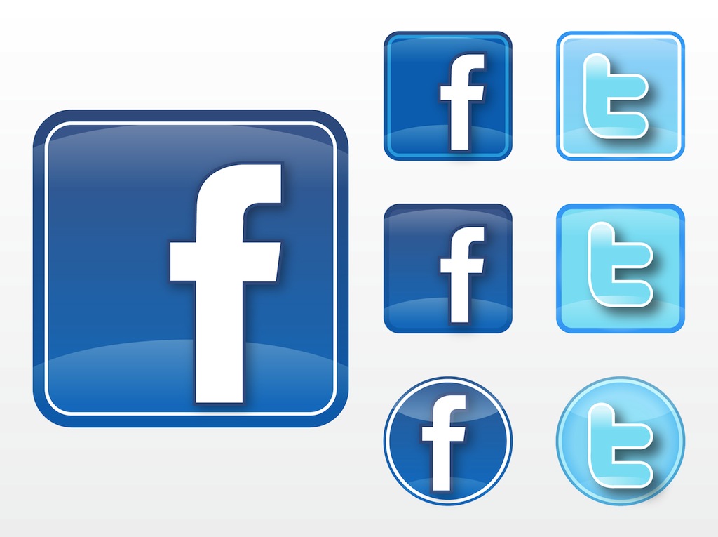 Facebook Twitter Logo Vector Free Facebook Twitter Logo Vector Free