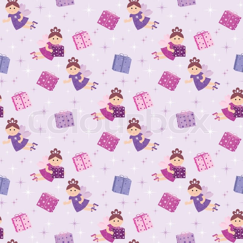 Fairy Seamless Pattern