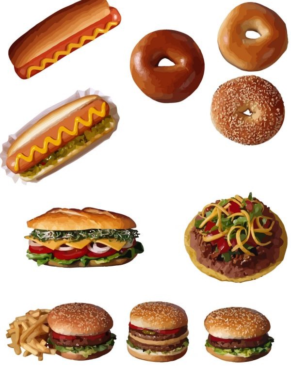 Fast Food Vector Fast Food Vector
