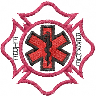 Fire Machine Embroidery Design