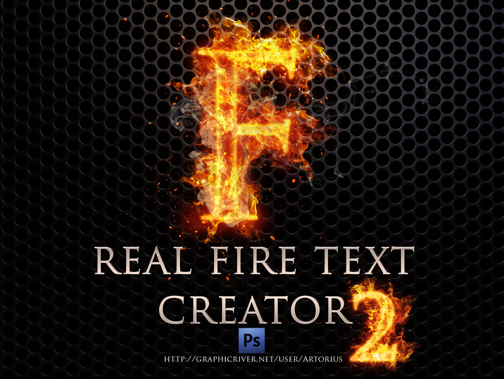 Fire Text Generator