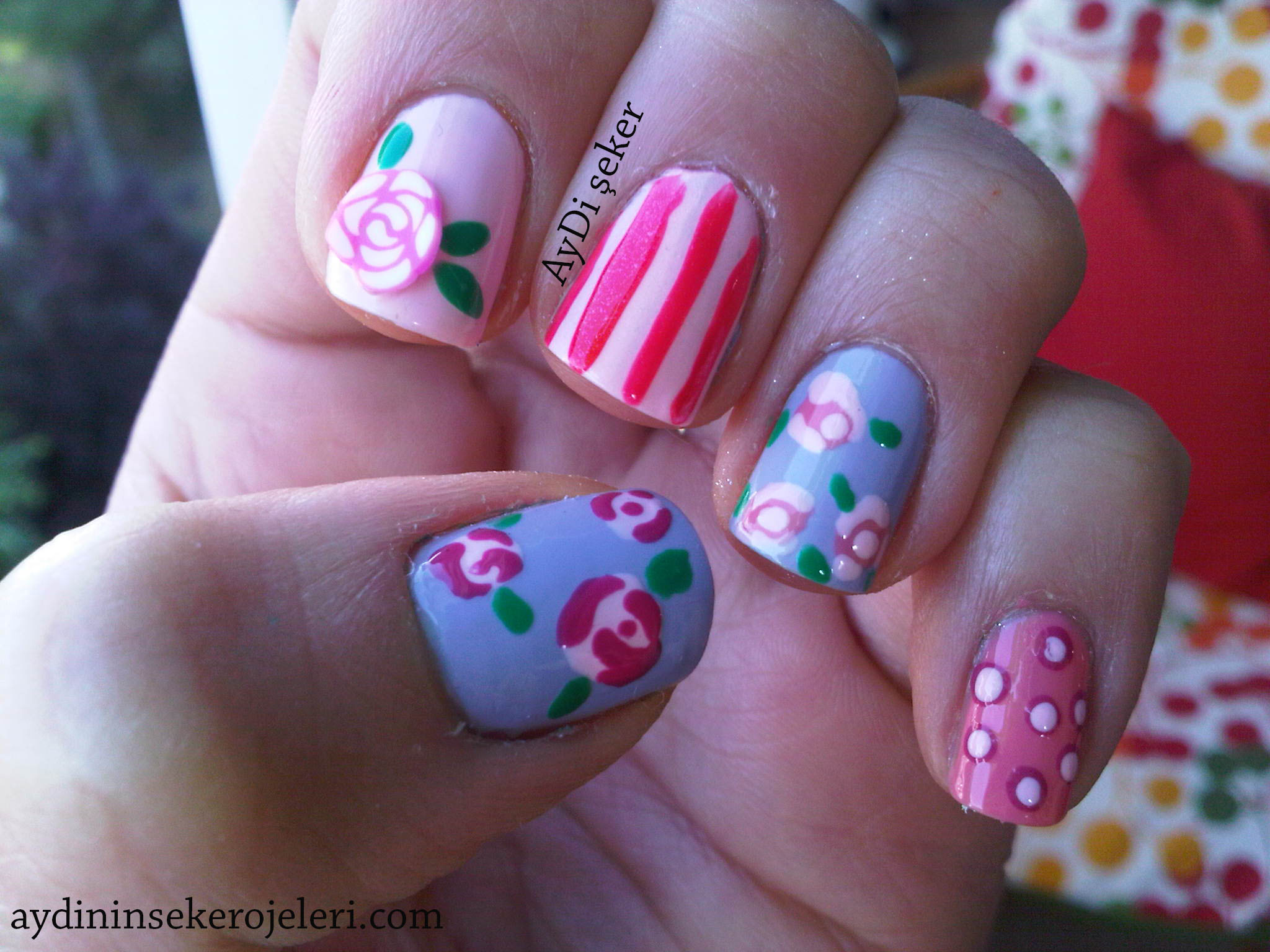 Flower Nail Design