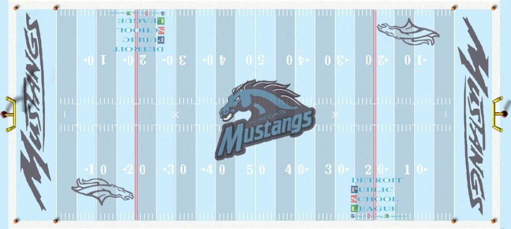 Football Field Template Photoshop