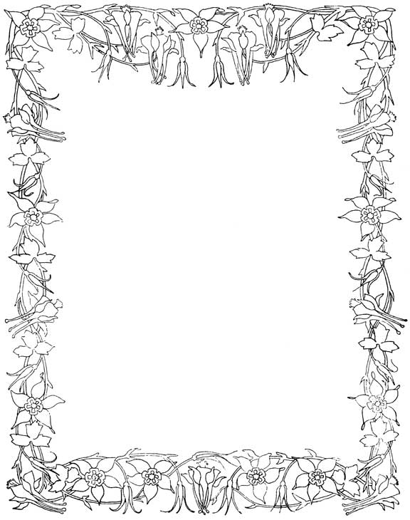 Free Clip Art Flowers Borders Frames