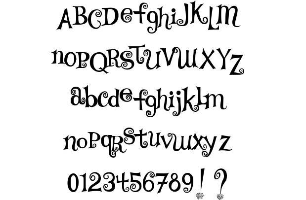 12 Curly Q Font Free Download Images