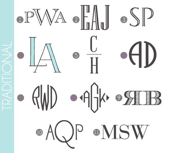 Free Monogram Fonts