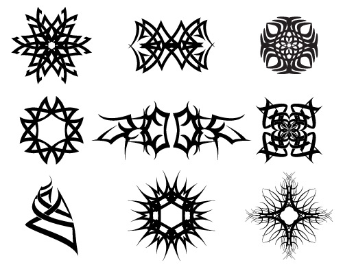 Free Tribal Vector Graphics