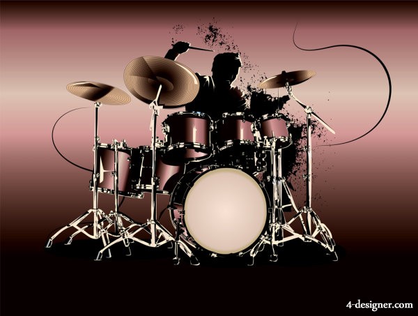 Free Vector Art Drums